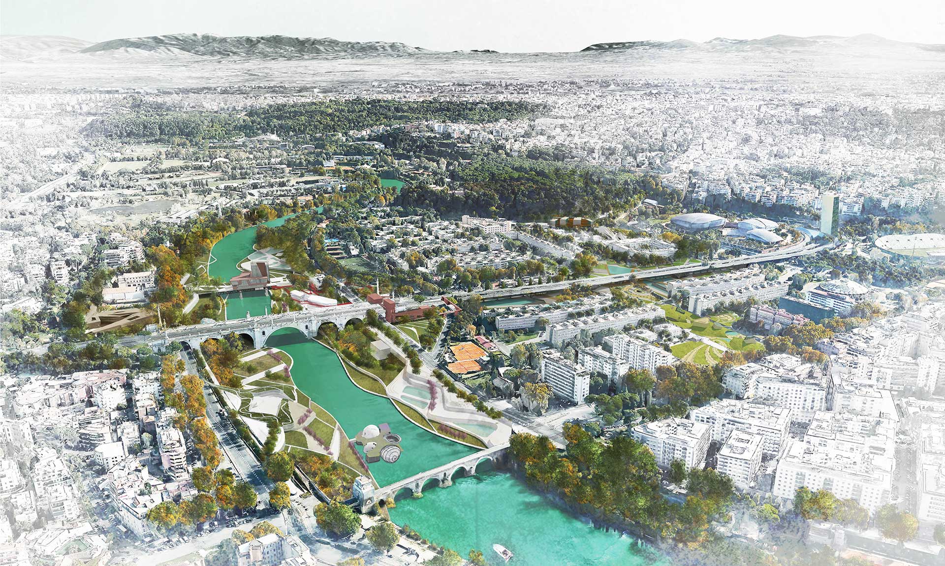 DFR Architecture Tevere Cavo